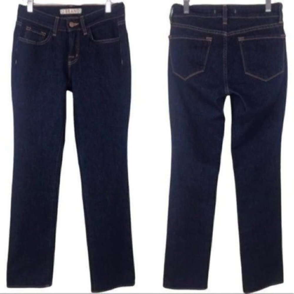 J Brand Curvy Fit Stright Leg Dark Wash Jeans size 28 Style # 370051528